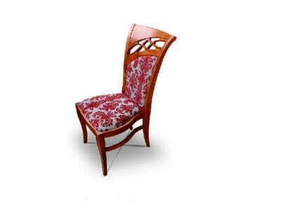 Krzesło W7 eleganckie klasyczne tapicerowane