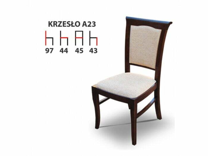 Stół Nico + Krzesła A23 firmy Meble Ares 4