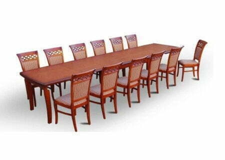 Stół Baron + Krzesła W3 firmy Meble Ares