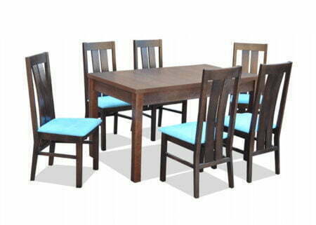 Stół Nico + Krzesła A4 firmy Meble Ares