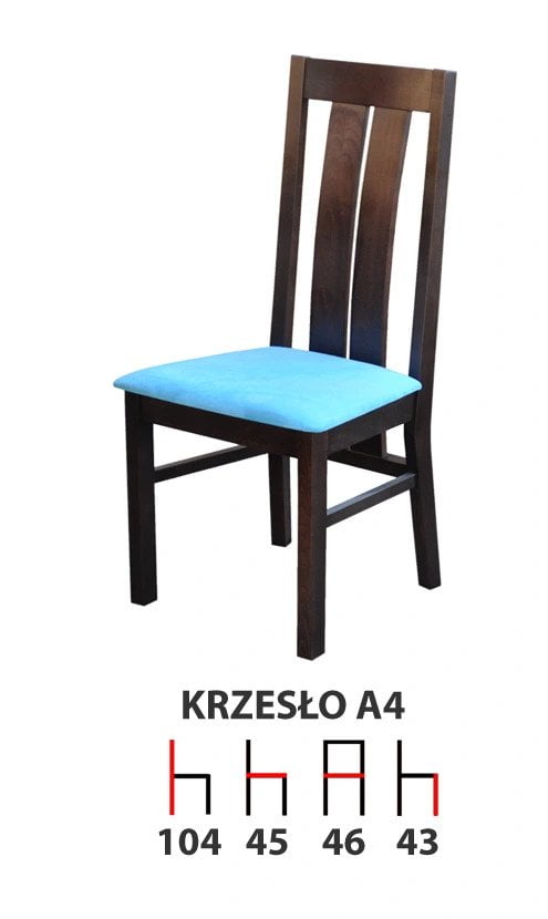 Stół Nico + Krzesła A4 firmy Meble Ares 4