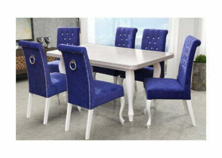 Stół Viktor + krzesła K6 firmy Meble Ares