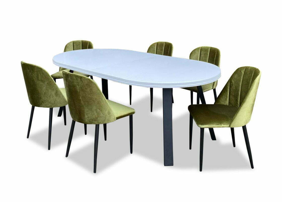 Krzesło Tux nowoczesne do jadalni salonu tapicerowane skandynawskie