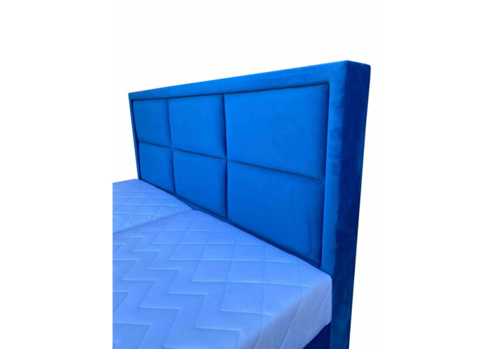 Nowoczesne łóżko kontynentalne Barcelona z materacami