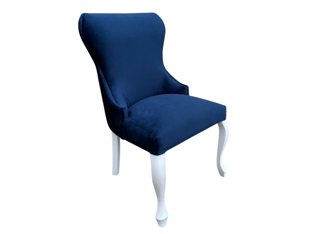 Gładkie krzesło tapicerowane Madame