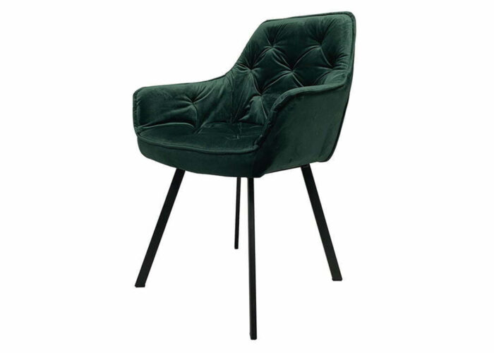 Krzesło Rosa tapicerowane nowoczesne skandynawskie