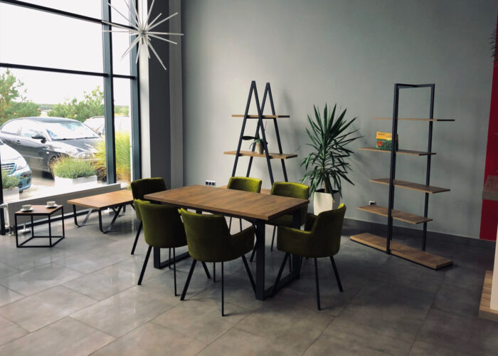 Krzesło Viki tapicerowane nowoczesne skandynawskie loft