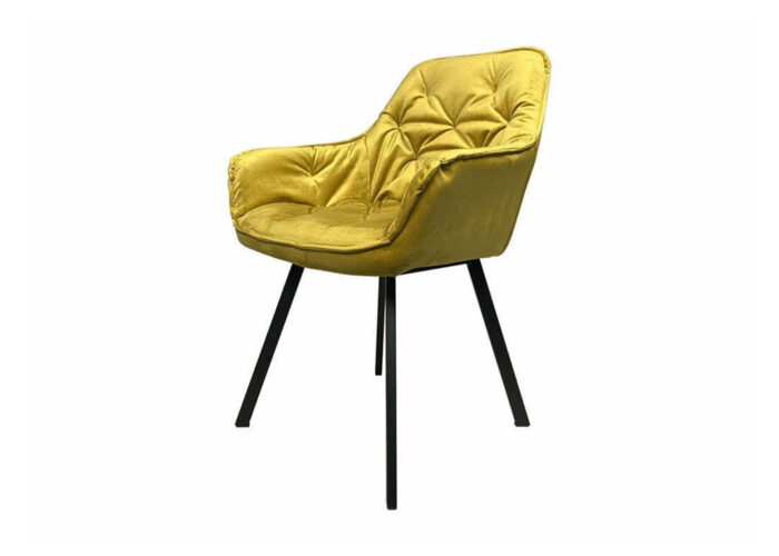 Krzesło Rosa tapicerowane nowoczesne skandynawskie
