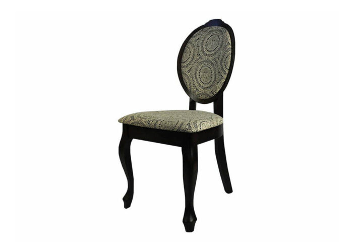 Krzesło Sofia medalion bankietowe tapicerowane klasyczne