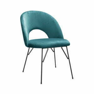 Krzesło Abis Spid modern design retro tapicerowane