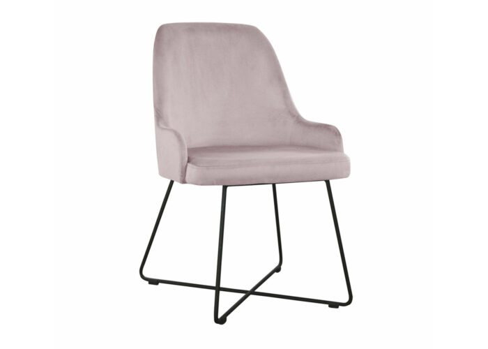 Krzesło And Cross nogi metalowe nowoczesne loft