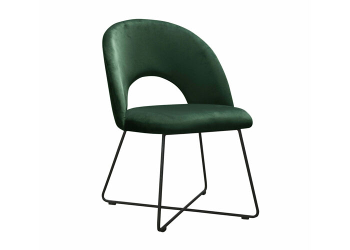 Krzesło vintage Dem z metalowymi nogami