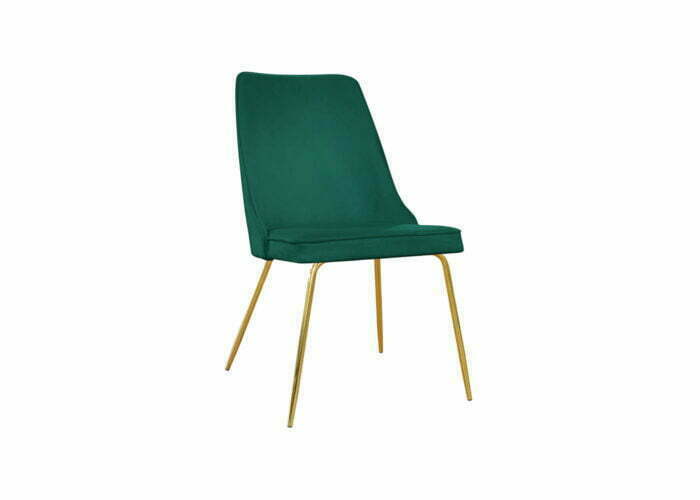 Krzesło Jense Ideal Gold tapicerowane loftowe skandynawskie