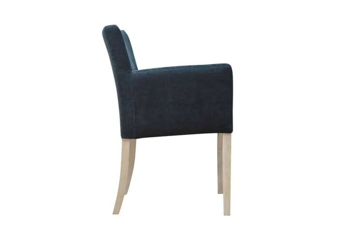 Krzesło Nori tapicerowane nowoczesne wypoczynkowe skandynawskie