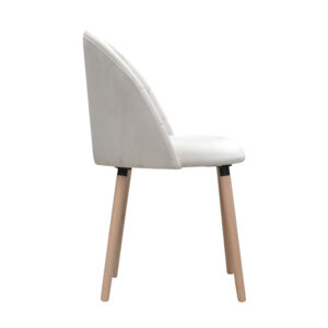 Krzesło Aria tapicerowane loftowe glamour