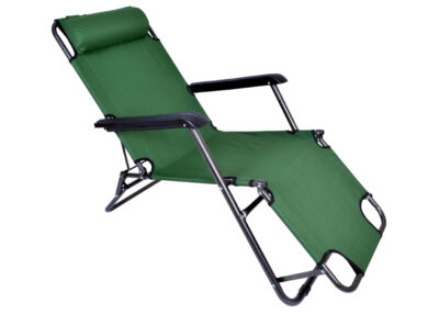 Fotel Leżak LONGI - zielony