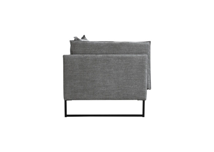 Sofa Diara III metalowa podstawa loftowa z poduszkami