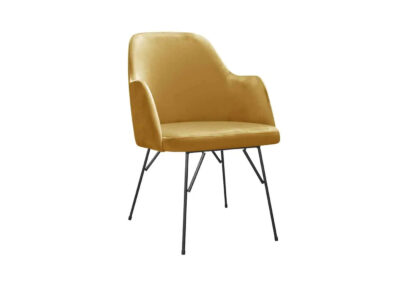 Krzesło Capric Spider na metalowych nóżkach nowoczesne