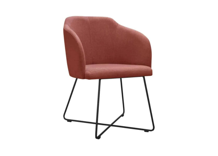 Krzesło Cli Cross nowoczesne krzesło tapicerowane