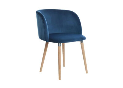 Fotel Lun nowoczesne krzesło tapicerowane