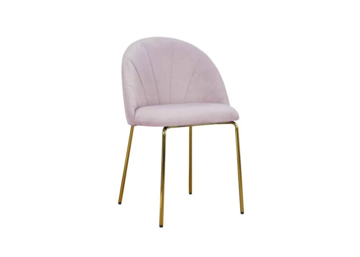 Krzesło glamour Aria Original Gold ze złotą podstawą