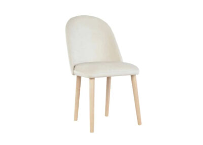 Krzesło Juliett tapicerowane nogi drewno