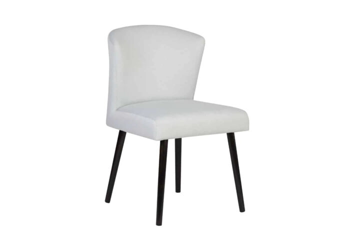 Krzesło tapicerowane Luxy w stylu skandynawskim
