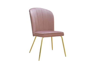 Krzesło Matil Ideal Gold glamour do restauracji salonu