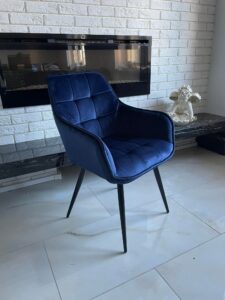 Krzesło nowoczesne tapicerowane Pilo