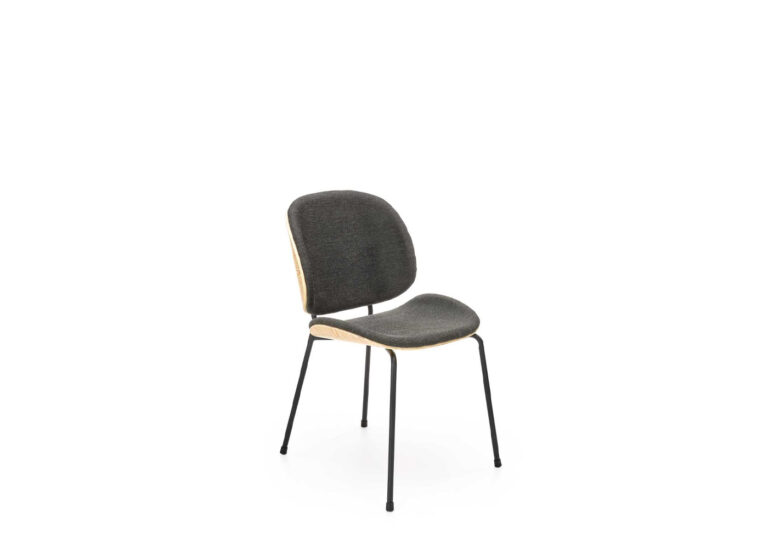 Klasyczne minimalistyczne krzesło Preto do salonu