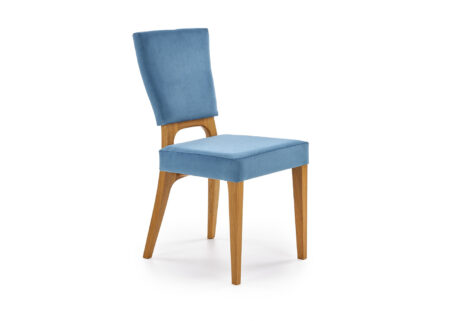 Krzesła tapicerowane w stylu glamour- jak można je dobrać do salonu?
