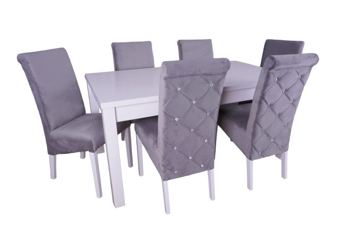Stół Nico + Krzesła K6
