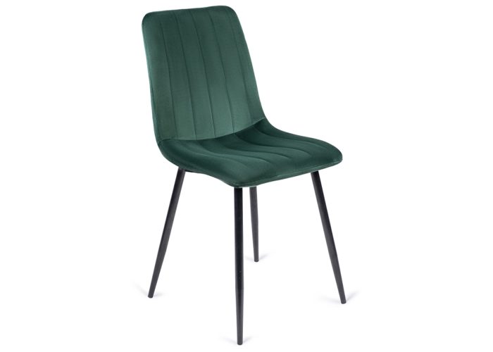 Krzesło Flint: wygoda, nowoczesny design, uniwersalność. Miękka tapicerka, stabilna konstrukcja, idealne do długich godzin przy stole.