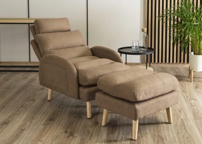 Fotel Fabrizio: komfort, elegancja, wszechstronność. Wytrzymała tapicerka, bogata gama kolorów, prosty montaż, solidna konstrukcja. Stylowa oaza relaksu.