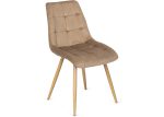 Krzesło Vika: wygląd, komfort, przystępna cena. Doskonałe dla nowoczesnych salonów i gustownych jadalni. Pasuje także do aranżacji glamour i loftowych.