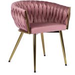 Krzesło welurowe Villum 3 - luksusowa elegancja i wyrafinowany styl. Wyjątkowy design, wysoka jakość i bogactwo kolorów. Idealne połączenie komfortu i estetyki.